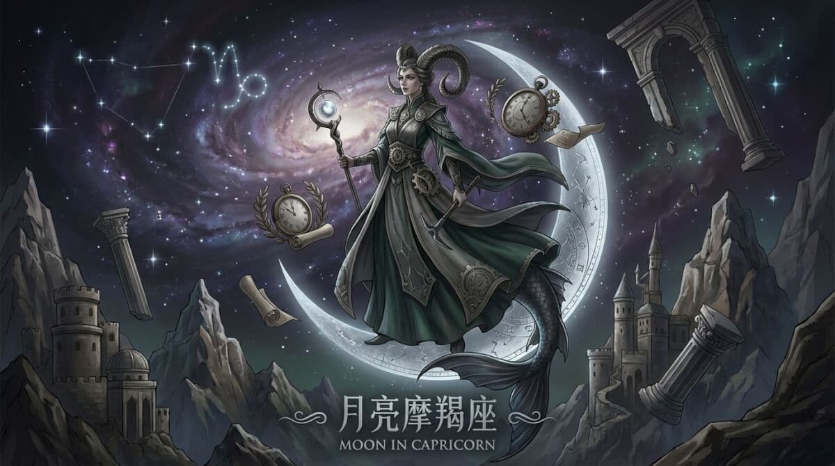 月亮摩羯座特質