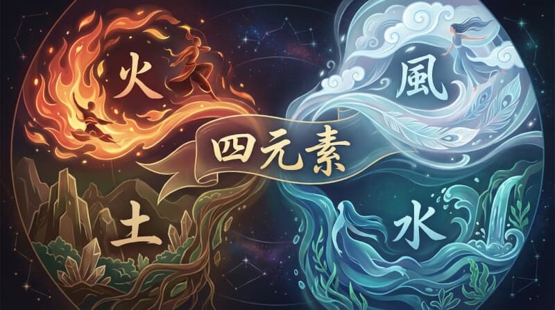 四元素 - 火土風水