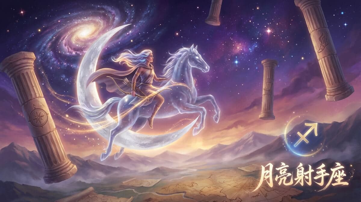 月亮射手座特質