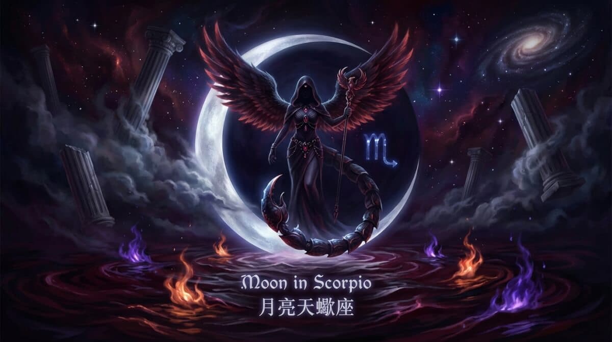 月亮天蠍座特質