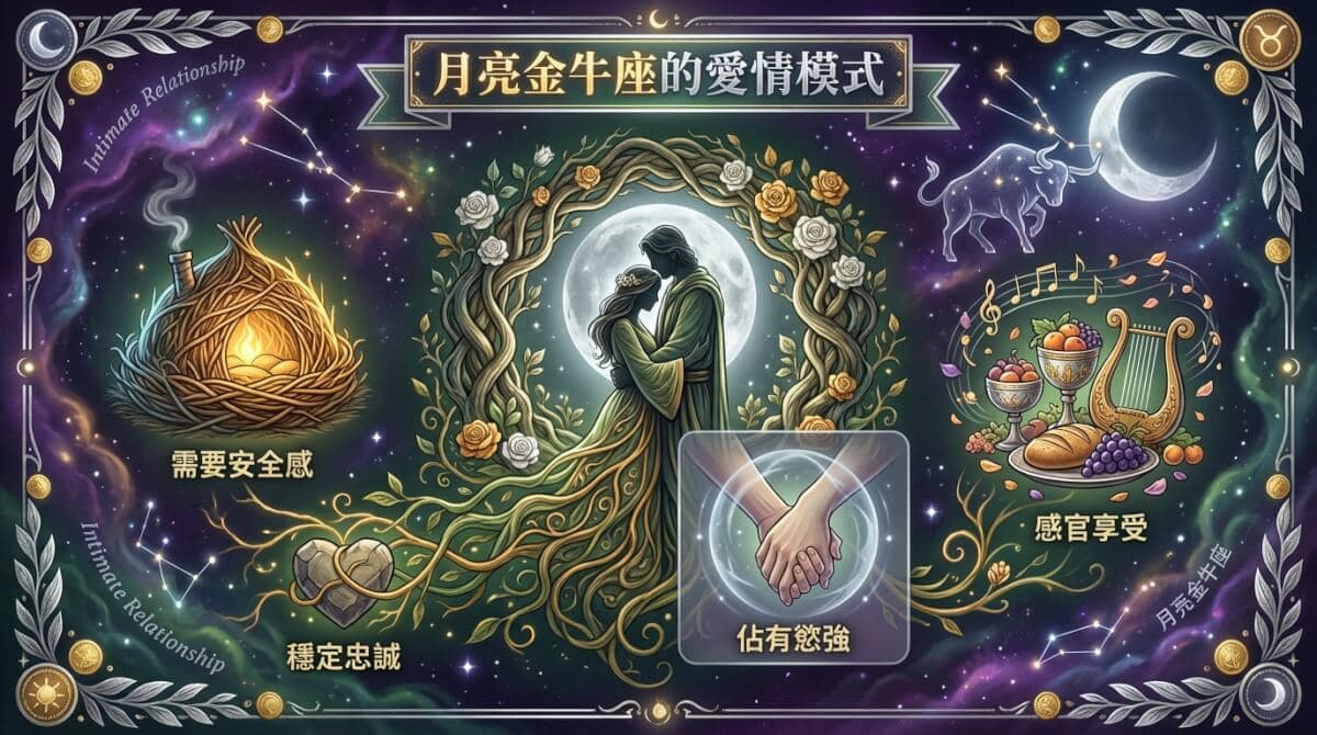 月亮金牛座的愛情模式